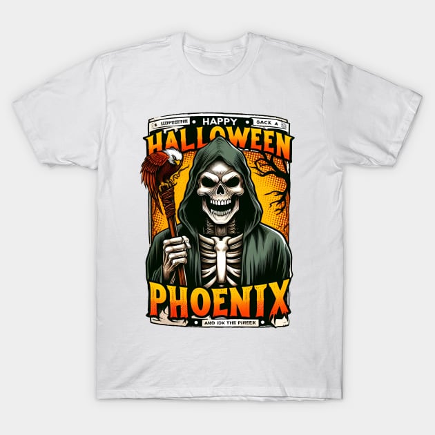 Phoenix Halloween T-Shirt by Americansports